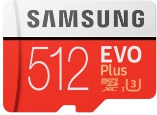 Samsung Evo Plus 512 GB (MB-MC512HA) microSD kullananlar yorumlar